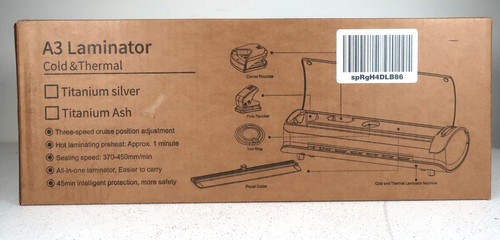 Cold thermal laminator - &,
